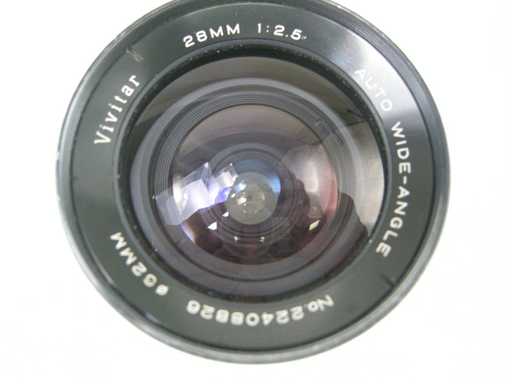 Vivitar 28mm f2.5 Auto Wide Angle AR Mount Lenses - Small Format - Konica AR Mount Lenses Vivitar 22408826
