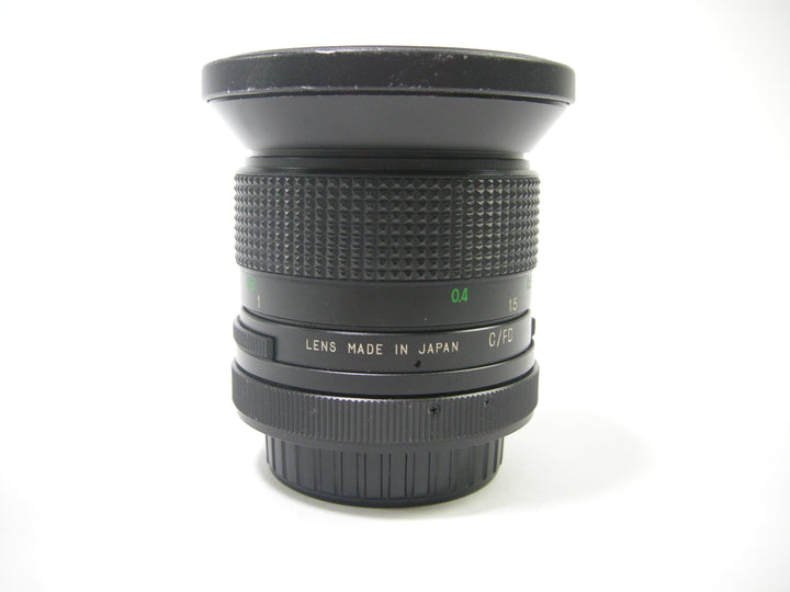 Vivitar 28mm f2.5 Auto Wide Angle Canon FD Lenses - Small Format - Canon FD Mount lenses Vivitar 22744771