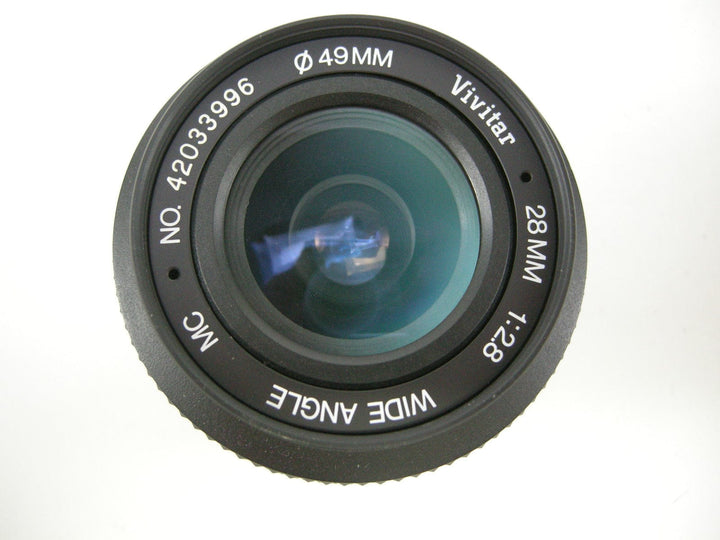 Vivitar 28mm f2.8 Wide Angle Canon FD mount lens Lenses - Small Format - Canon FD Mount lenses Vivitar 42033996