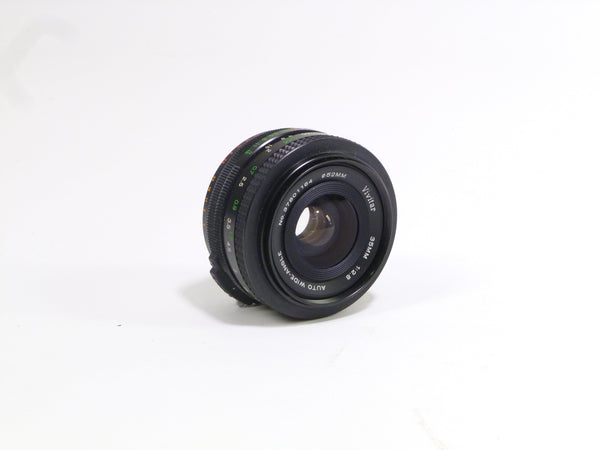 Vivitar 35mm F2.8 Wide Angle AI Lens for Nikon F Lenses - Small Format - Nikon F Mount Lenses Manual Focus Vivitar 37801164