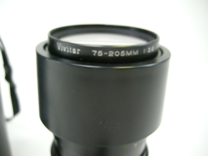 Vivitar 75-205 f3.8 Close Focusing Auto Zoom Minolta MD Mt. Lenses - Small Format - Minolta MD and MC Mount Lenses Vivitar 52332206