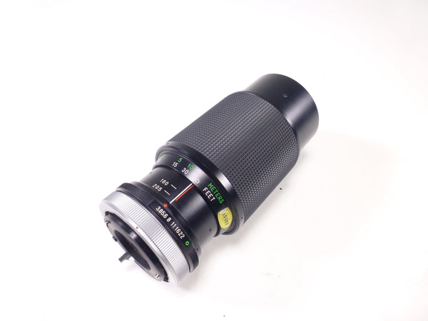 Vivitar 75-205mm f/3.8 Macro Zoom Lens For Canon FD Lenses - Small Format - Canon FD Mount lenses Vivitar 22086264