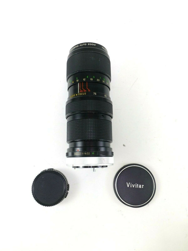 Vivitar 75-205MM F3.8 Close Focusing Zoom Lens Lenses - Small Format - Canon FD Mount lenses Vivitar 22762078