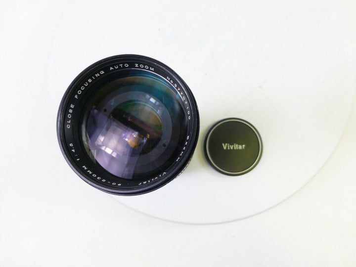 Vivitar 90-230mm F/4.5 Close Focusing Auto Zoom Lens for MD w/ Lens Caps, in EC. Lenses - Small Format - Minolta MD and MC Mount Lenses Vivitar 37707100