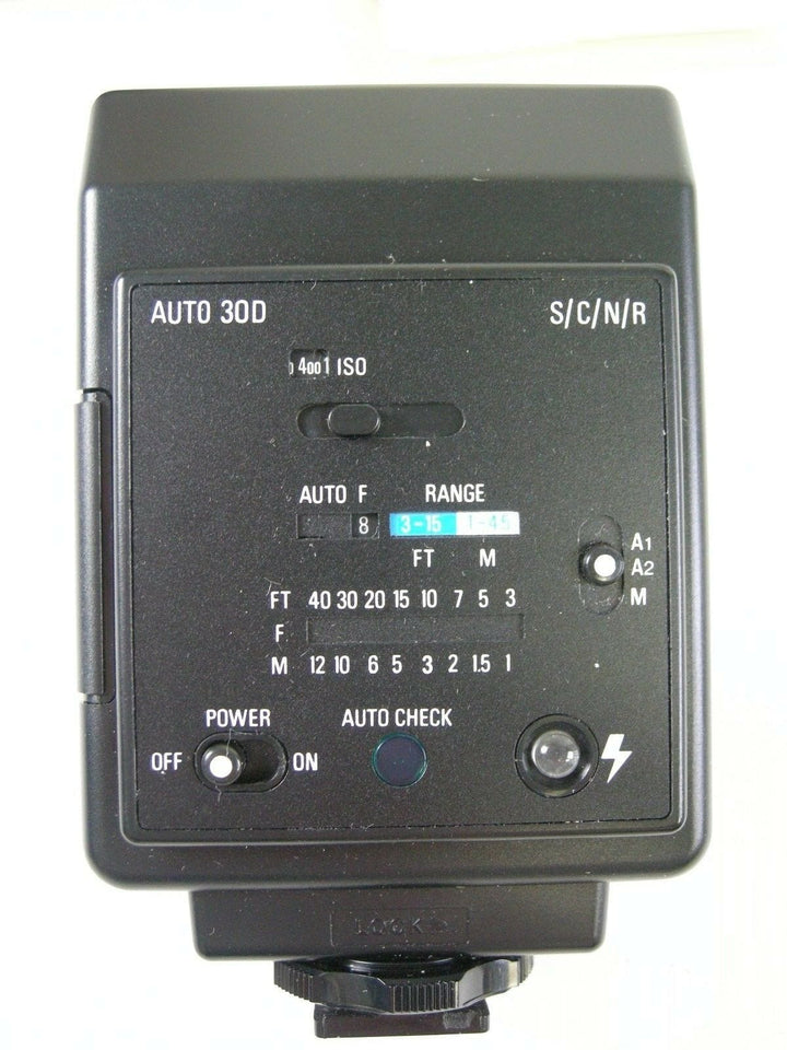 Vivitar Auto 30D Electronic Flash near Mint condition for Canon,Nikon,Ricoh Flash Units and Accessories - Shoe Mount Flash Units Vivitar 52312102