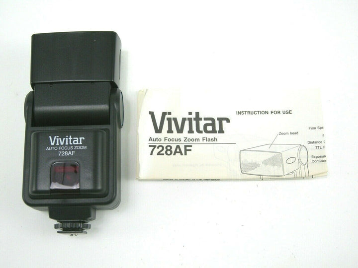 Vivitar Auto Focus Zoom 728AF Shoe Mt. Flash Flash Units and Accessories - Shoe Mount Flash Units Vivitar 032902102