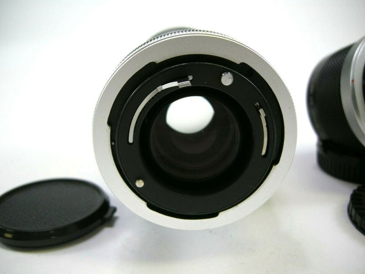 Vivitar Canon FD 70-150mm f/3.8 MF Lens w/ 2x Multiplier Lenses - Small Format - Canon FD Mount lenses Vivitar 52340101