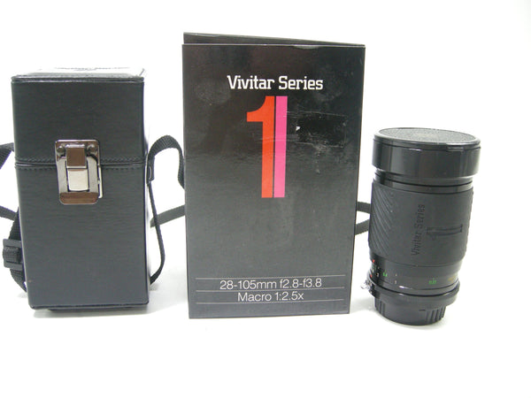 Vivitar Series 1 28-105mm f2.8-3.8 VMC Macro Focusing Zoom for Nikon Lenses - Small Format - Nikon F Mount Lenses Manual Focus Vivitar 09942884