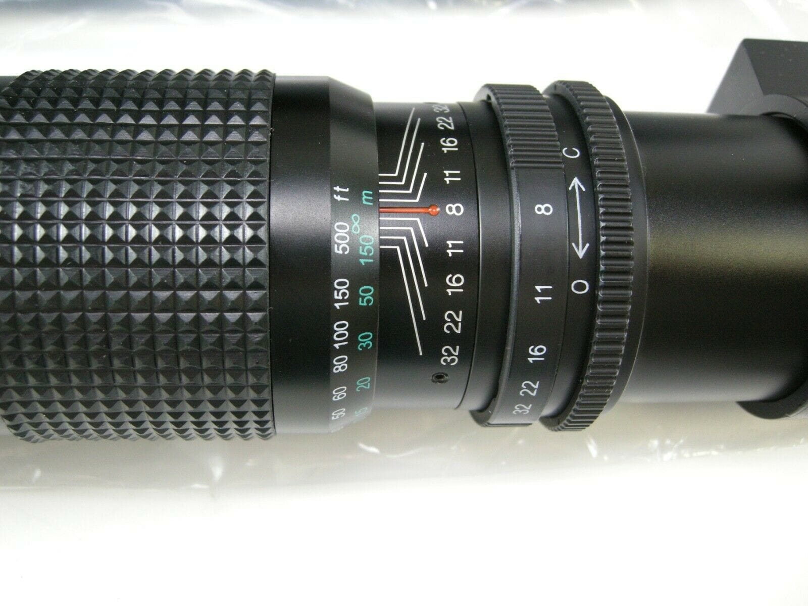 Vivitar 500ft top camera lens