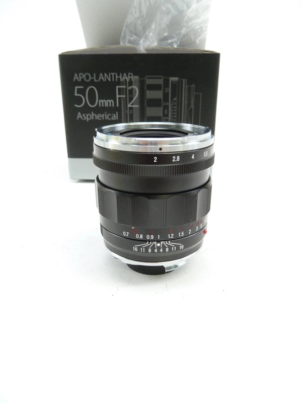 Voightlander APO-LANTHAR 50MM F2 Aspherical Leica M Mount in Box Lenses - Small Format - Various Other Lenses Voightlander 12132252