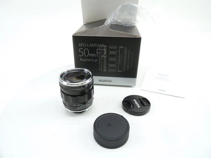 Voightlander APO-LANTHAR 50MM F2 Aspherical Leica M Mount in Box Lenses - Small Format - Various Other Lenses Voightlander 12132252