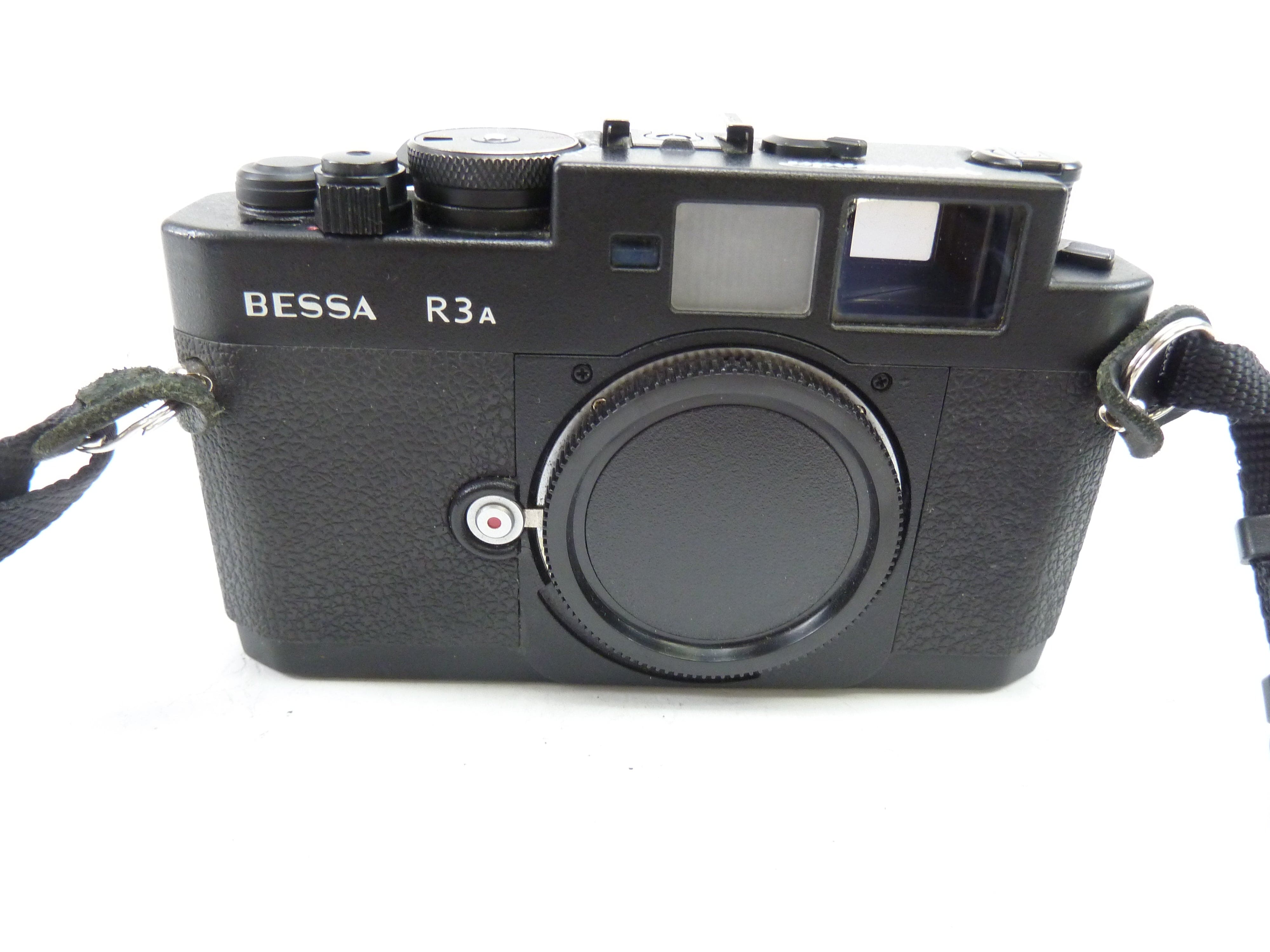 Voightlander Bessa R3a Black Camera Body with case – Camera Exchange