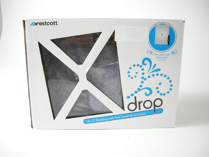 Westcott X-Drop 5x7 Backdrop Slate#575 Backdrops and Stands Westcott 02024575