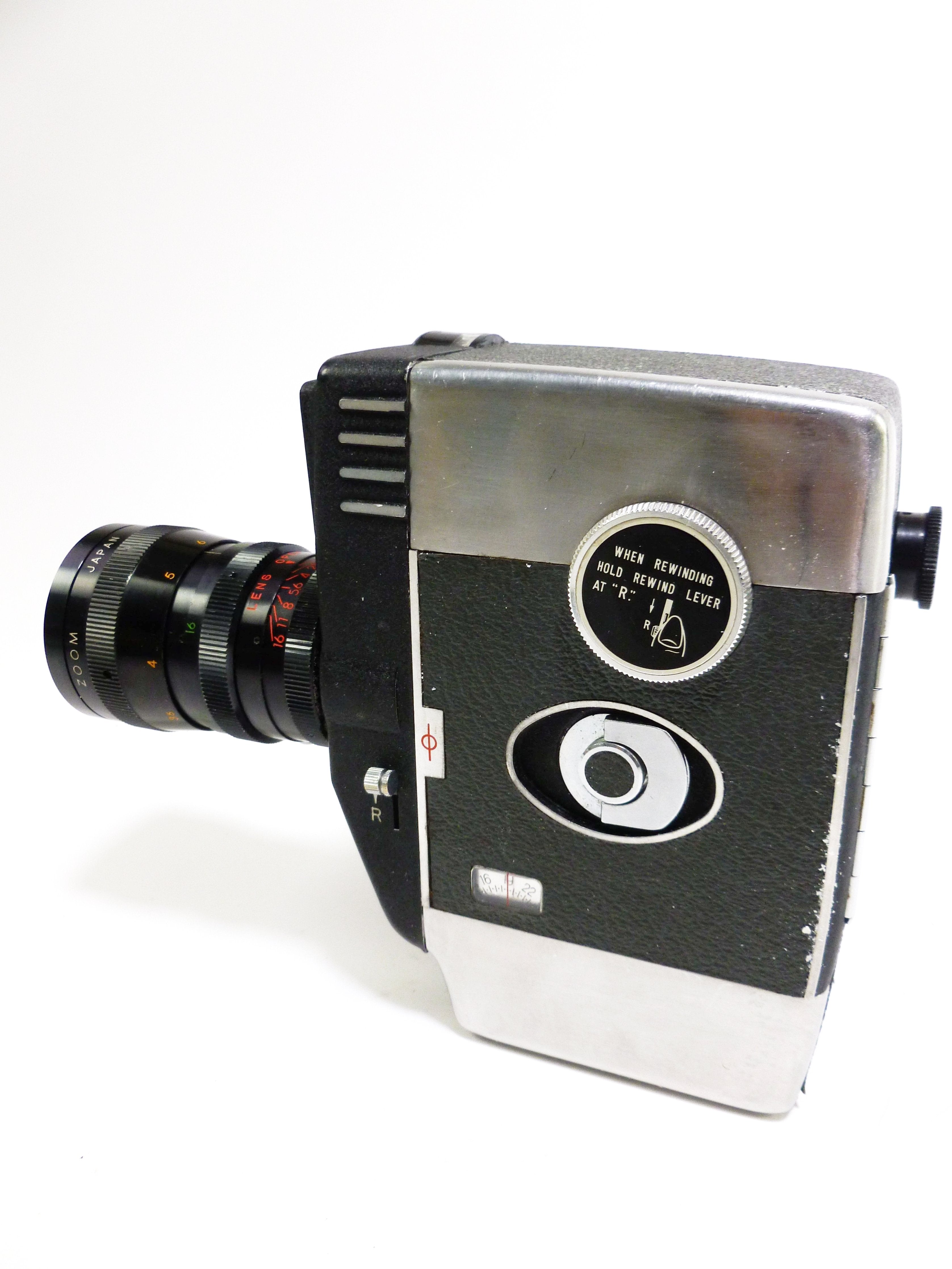 Yashica-8 EM Reflex Zoom Movie Camera