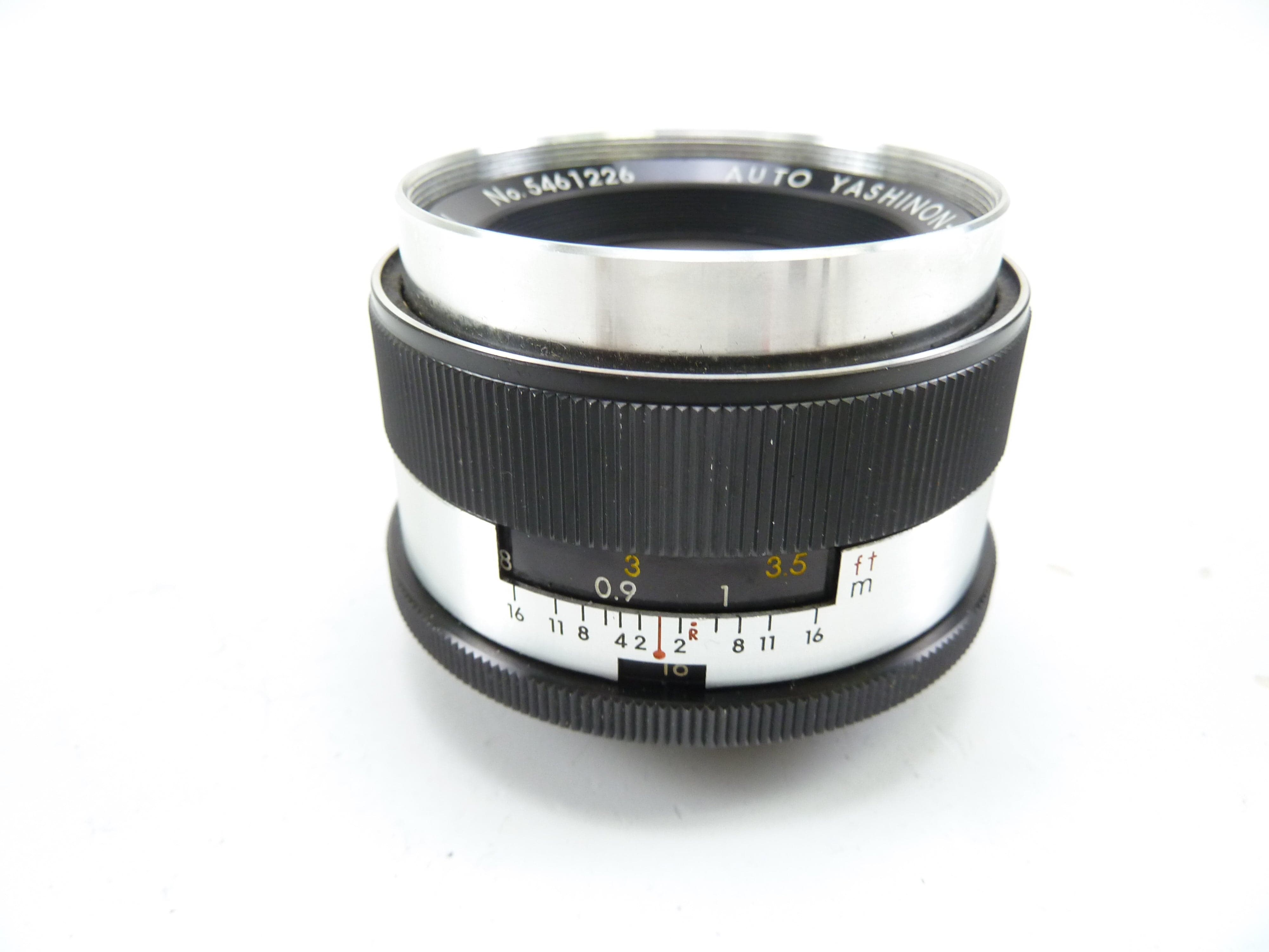 Yashica Auto Yashinon-DX 50MM F1.4 M-42 Screw Mount Lens