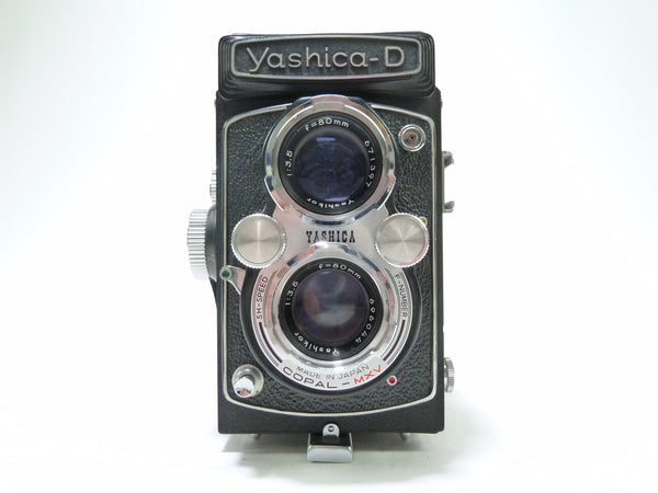 Yashica - D TLR 6x6 Film Camera w/80mm f/3.5 Lens Medium Format Equipment - Medium Format Cameras - Medium Format TLR Cameras Yashica D6120495