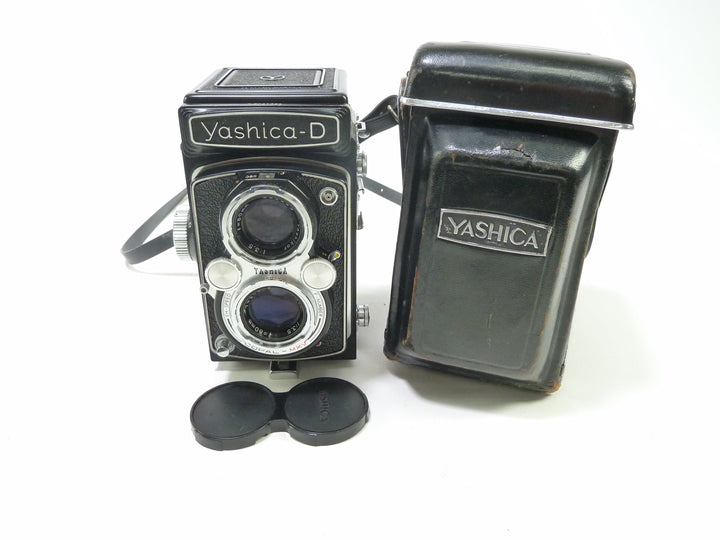 Yashica - D TLR 6x6 Film Camera w/ 80mm f/3.5 Lens Medium Format Equipment - Medium Format Cameras - Medium Format TLR Cameras Yashica D8041382