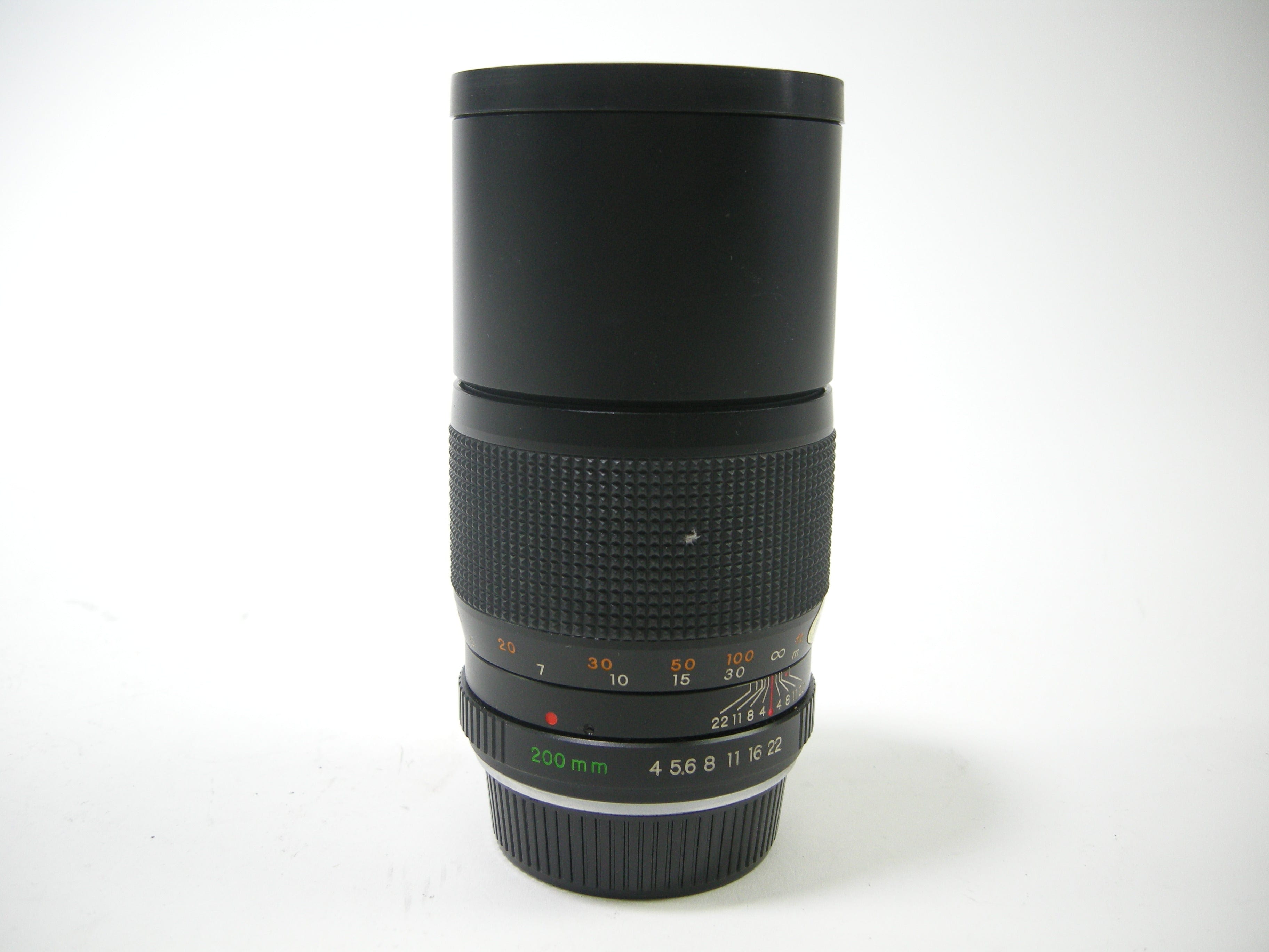 Yashica ML 200mm f4 C/Y Mt lens – Camera Exchange