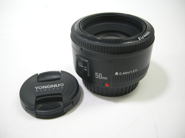 Yongnuo YN50mm f1.8 for Canon EF Lenses - Small Format - Canon EOS Mount Lenses YongNuo 58368504