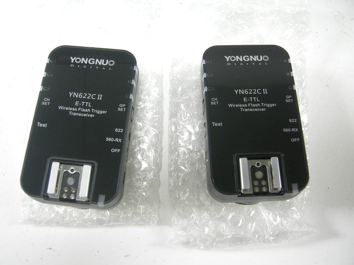 YongNuo YN622C II E-TTL Wireless Flash Trigger Transceiver Remote Controls and Cables - Wireless Triggering Remotes for Flash and Camera YongNuo 01394798